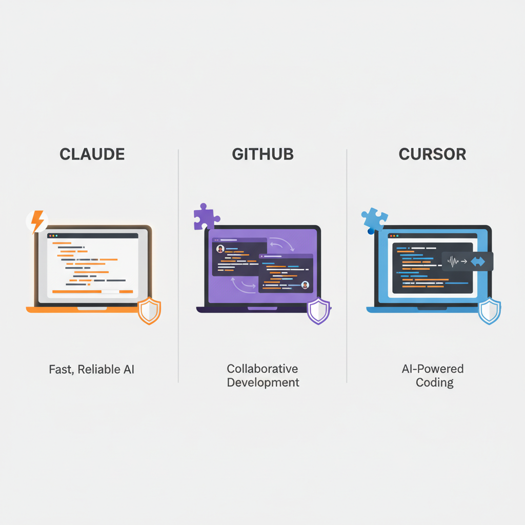 AI 코딩 도구 비교: Claude Code vs GitHub Copilot vs Cursor